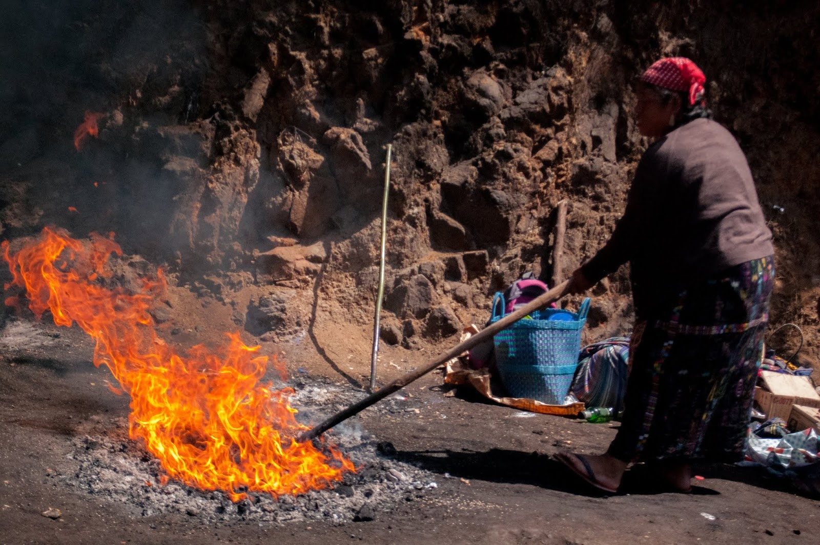 A pincel por Esquipulas, Guatemala